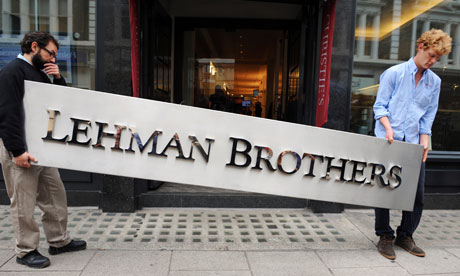 Juutalaisen Lehman Brothers –jättipankin kaatuminen syöksi maailman rahoituskriisiin.