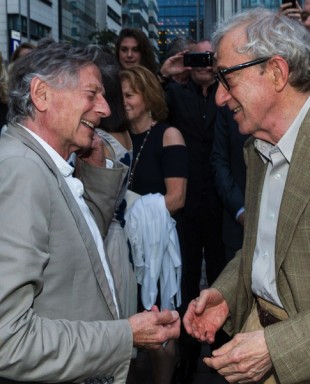 Polanski (vas.) ja toinen juutalainen Hollywood-pedofiili Woody Allen.