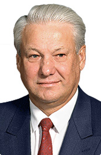 Venäjän ensimmäinen presidentti Boris Jeltsin (1991-1999) aloitti valtion kansallisvarallisuuden jakaminen pienehkölle sionistiselle piirille.