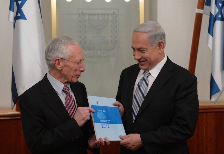 Fischer ja Benjamin Netanjahu.
