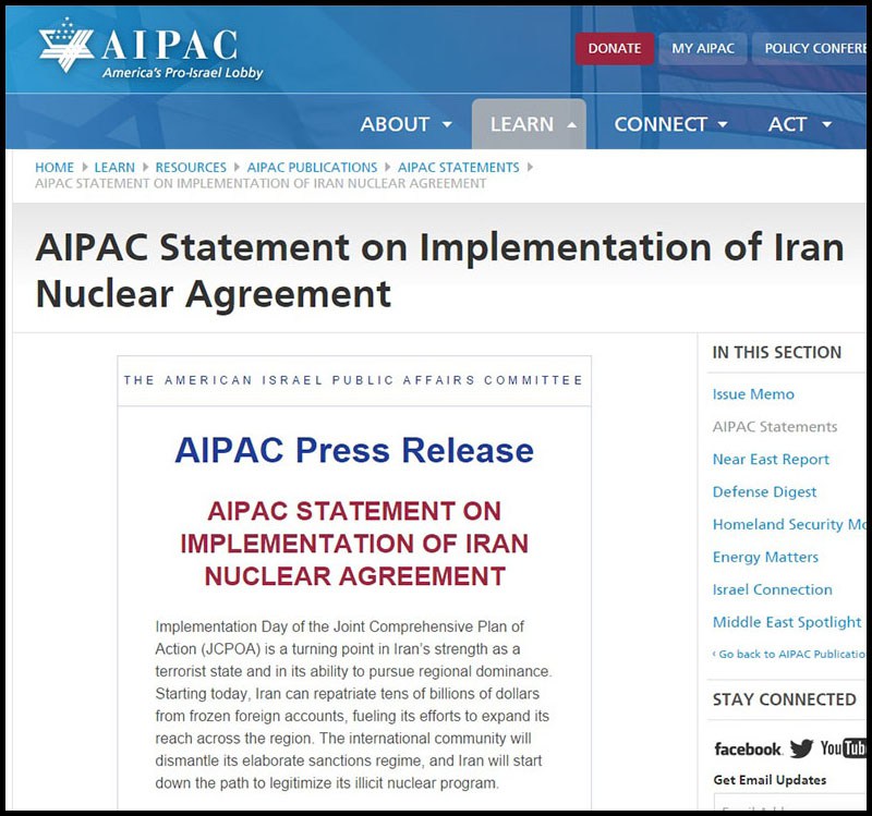 AIPAC-statement