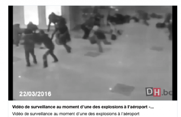 Brysselin 2016 iskuissa käytettiin globalresearchin mukaan Moskovan Domodedovon lentokentällä, vuonna 2011 tapahtuneen iskun videokuvaa.