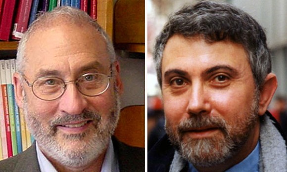 Stiglitz ja Krugman.