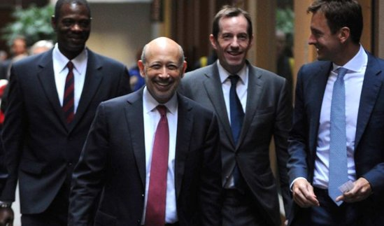 Goldman Sachsin mafian jäseniä.