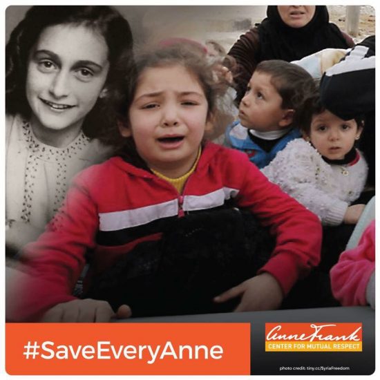 Propagandan mukaan Anne Frankin muisto velvoittaa meitä murhaamaan Assadille uskolliset syyrialaiset.