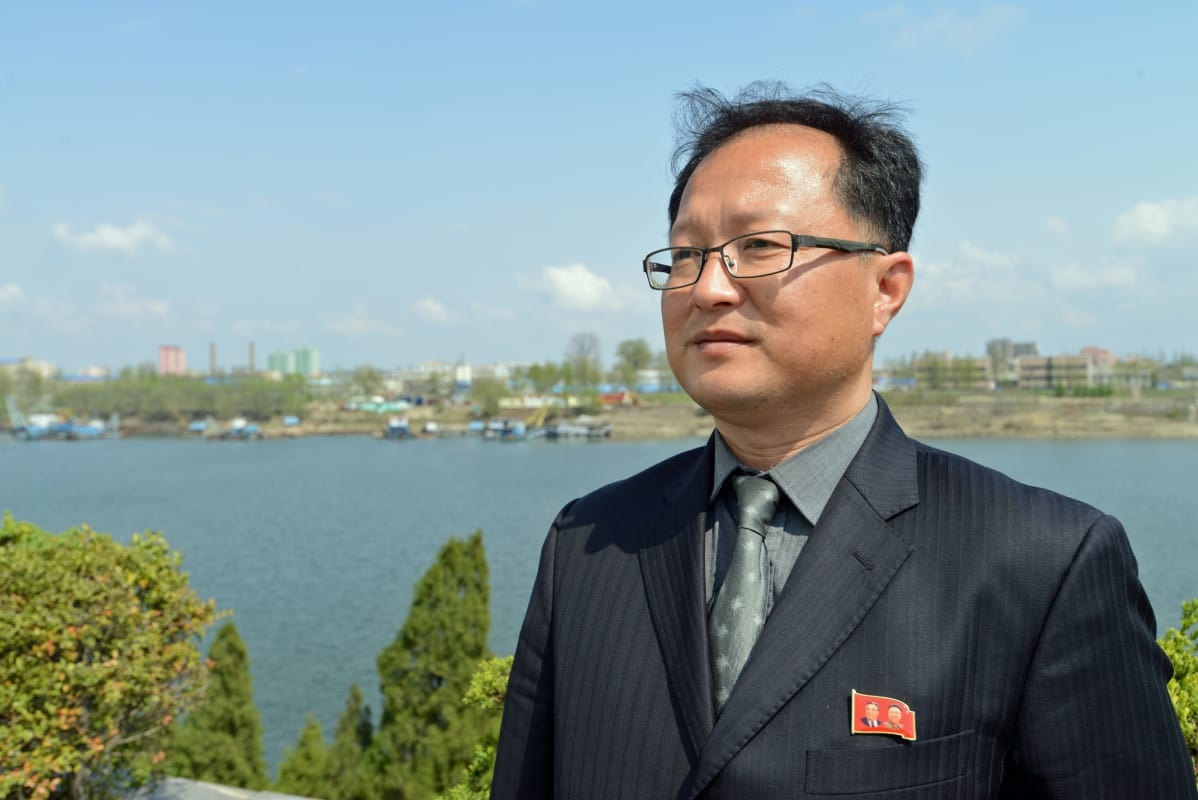 Pohjois-Korean Ulkoministeriön yksikönpäällikkö Pak Yun Sik.