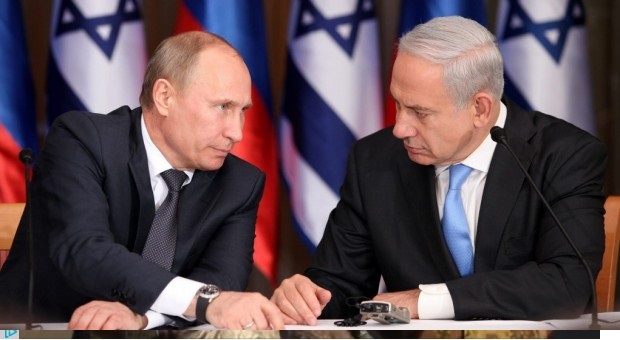Vladimir Putin ja Benjamin Netanyahu.