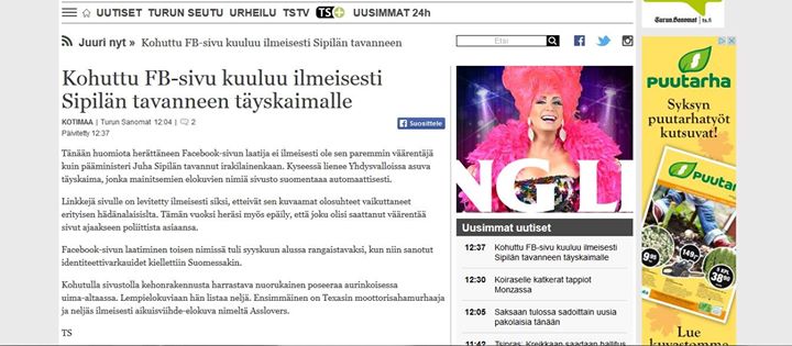 Turun Sanomat yritti pelastaa väkivallalla uhkailevan maahanmuuttajan maineen valehtelemalla tämän puolesta.