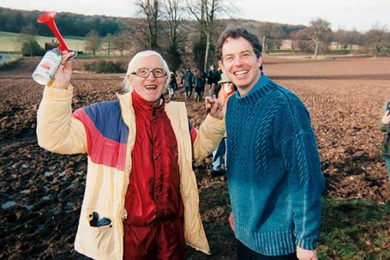 Blair ja julkisionistinen pedofiili Jimmy Savile.