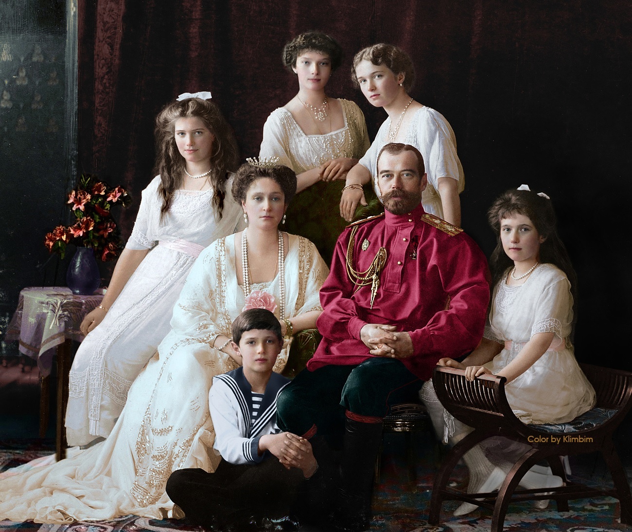 Tsaarin perhe.